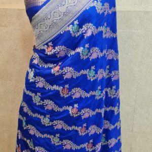 Pure katan silk handloom banarasi sarees
