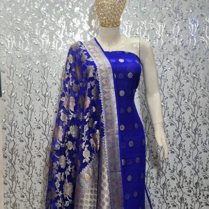 pure khaddi georgette banarasi water zari suits